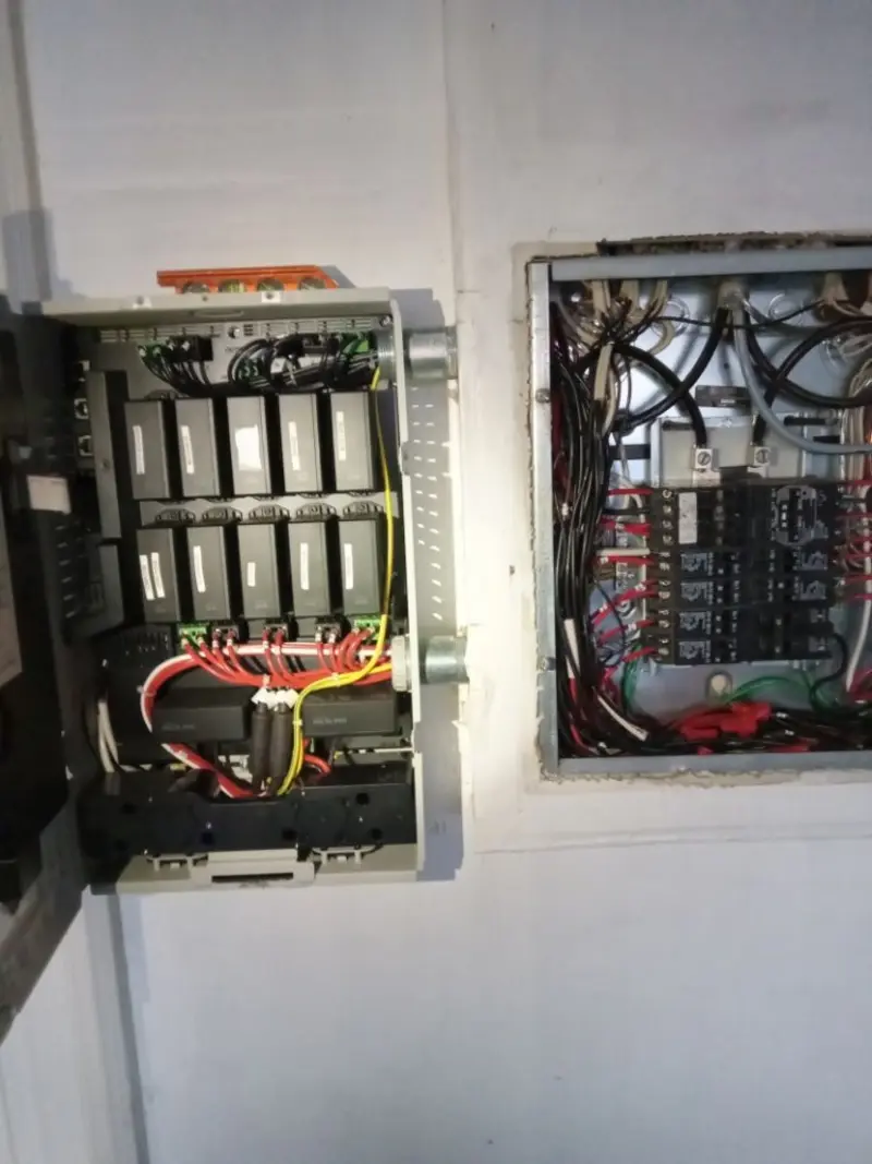 Electrical panel upgrade completed for Commercial Electrician Services in Maynard